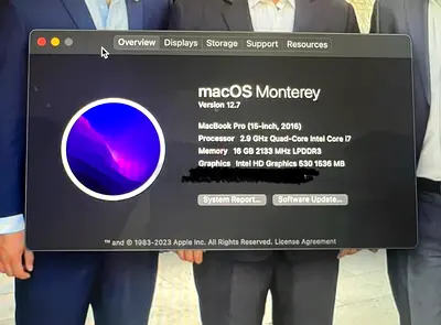 MacBook Pro (15-inch, 2016) to sale or swap
