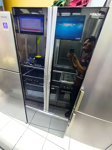 Hitachi latest model French freezer fridge 520 liter freestanding