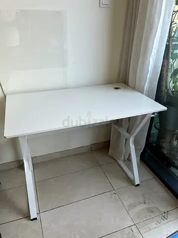 Modern White Minimalist Desk