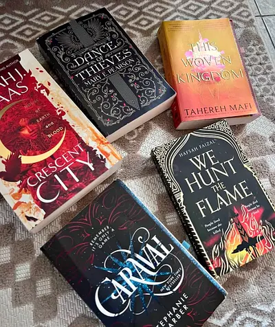 Set of 6 Young Adult Fantasy Novels