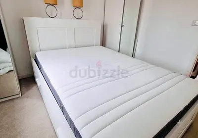IKEA brimness bed frame with mattress good condition