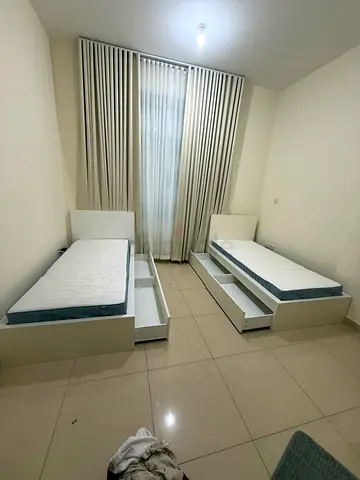 IKEA malm single size storage bed frame with IKEA mattress available in excellent condition