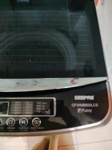 Geepas Top Load Washing Machine - GFWMB800LCS (Fuzzy) - Good Working Condition
