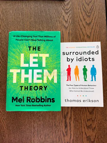 Surrounded by Idiots The Let Them Theory - Two Nonfiction Psychology/Behavior Books