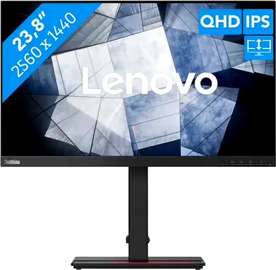 Extremely Fair•Lenovo ThinkVision P24q-20•24 inch QHD 2560x1440 ,75 HZ BorderLess IPS LED Monitor