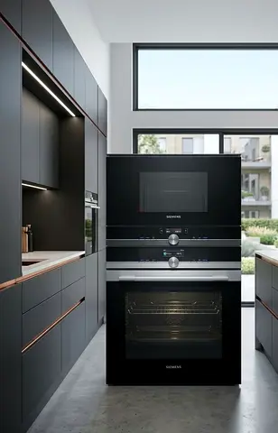 Siemens iQ700 Built-In Oven  Microwave Set 60cm – Premium German Engineering