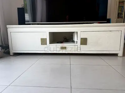 Marina Home white wooden TV cabinet / console