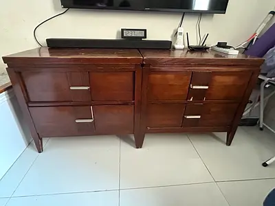 2 Solid Wood Drawers