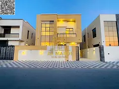 Luxury 5 Master Bedrooms Villa in Al Yasmeen – Ajman | Fees, Water, Electricity & AC Included
