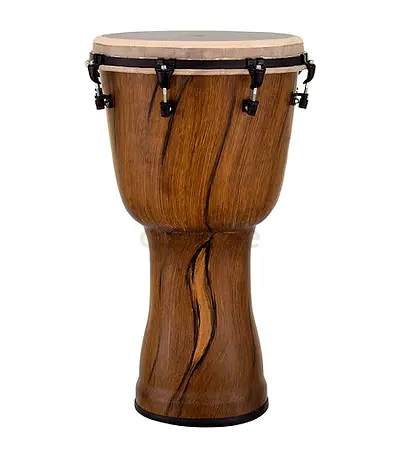 Pearl 14 Top Tuned Synthetic Djembe, Artisan Weathered Oak Finish