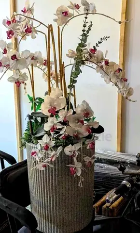 Large Decorative Artificial Orchid  BEAUTIFUL