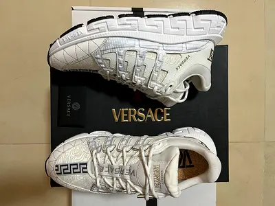 Versace Trigreca Sneakers (EUR45) white