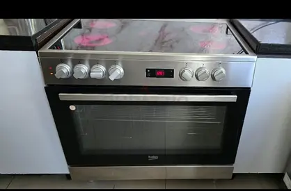Beko 5 Hob Electric Ceramic Cooker 90x60 cm – Premium Design | 5 Zone 90x60 cm