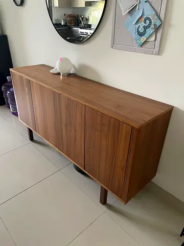 Mid-century Modern Wooden Sideboard / Console Cabinet - Good Condition