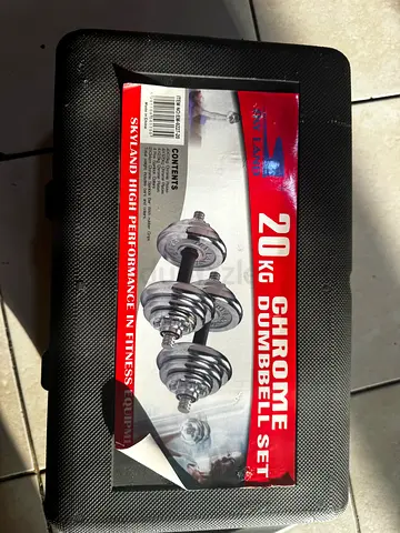 Adjustable Dumbbell Set with Carrying Case