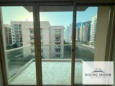 شقة مشرقة بغرفة نوم واحدة | الغزلان 3 | شرفة وإطلالة على الفناء | غير مفروشة