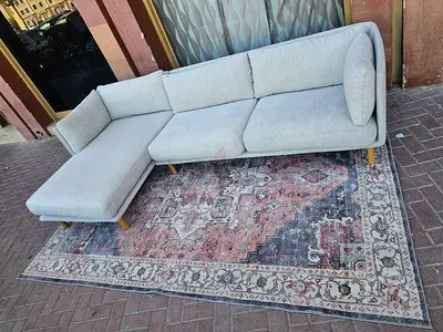 CrateBarral wells L shape sectional sofa