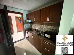 Fully Furnished Studio for Annual Rent in Al Jurf 2, Ajman – Spacious Layout, Balcony, Internet In