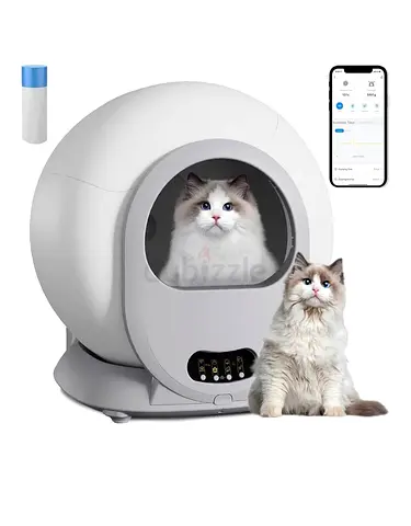 Automatic Smart Cat Litter Box (Self-Cleaning) - Like New
