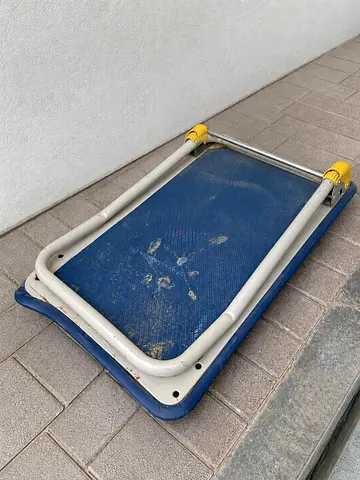 Trolley, heavy-duty - 4-wheel