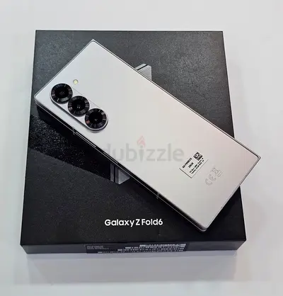 Samsung Galaxy Z Fold6 (White) - Like New with Box