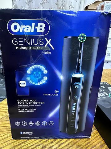 Oral-B Genius X Electric Toothbrush (Midnight Black)