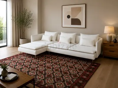 Luxury L-Shape Sofa Contemporary L-shape sofa with premium cushioning and a minimalist design. Offe