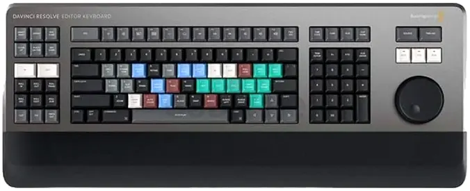 Blackmagic Design DaVinci Resolve Editor Keyboard, Now includes DaVinci Resolve Studio Code