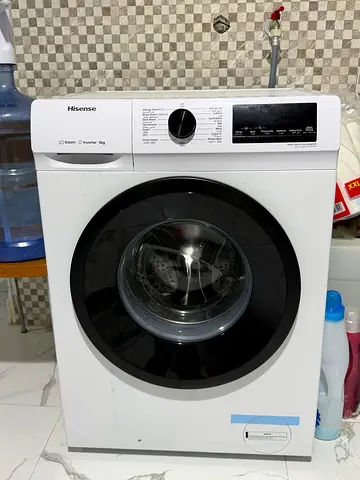 Hisense 8kg Front Load Steam Inverter Washing Machine