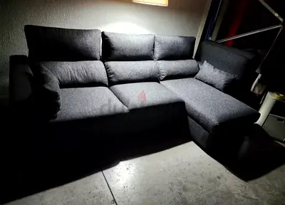 Top Quality Like A New Condition High Quality ikea Eskilstuna L shape sofa bed with storage