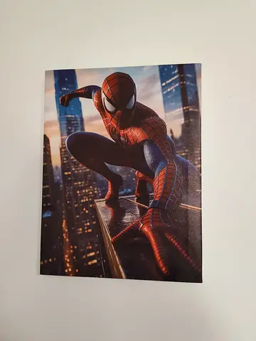 Spider-Man Wall Poster — Framed Print (Good Condition)