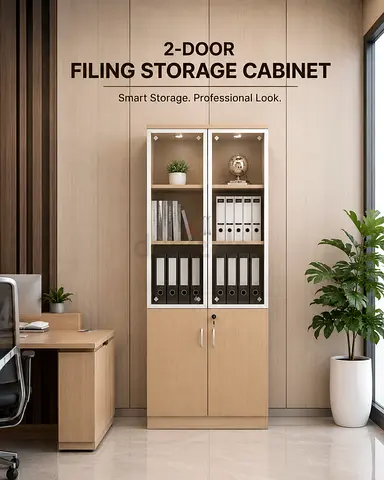 2 Door Office Filing Cabinet – Storage Cabinet For UAE Offices