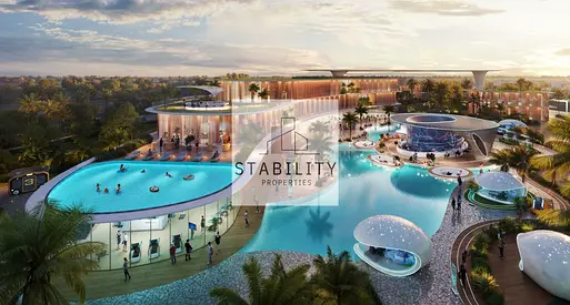5-Bedroom Villa | Barbados DAMAC Islands 2 | Lagoon & Park Views