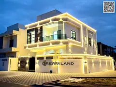 Luxury villa for sale, two floors and a roof, at a negotiable price including registration and owner