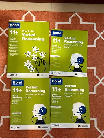 Bond 11+ Verbal Reasoning Practice Papers (Set of 4)