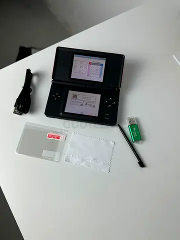 Nintendo DS Lite – Red  Black | Free Delivery All Around the UAE | 1-Month Battery Warranty