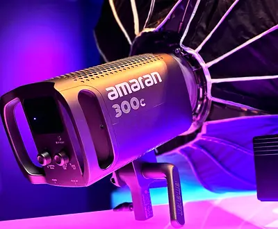 Amaran 300c RGBWW LED Video Light | Like New | Professional Studio Light