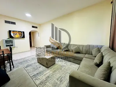 🏡 شقة غرفتين وصالة مفروشة للإيجار الشهري | موقع مميز في النعيمية – عجمان