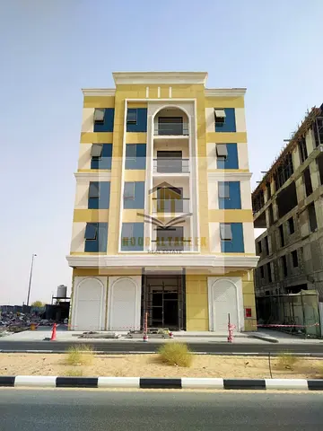 Freehold building for sale (open to all nationalities) in Tilal City. Plot area: 5,486 sq. ft. Situ