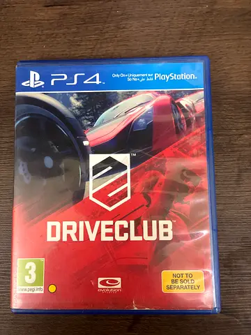 DRIVECLUB PS4 DISC