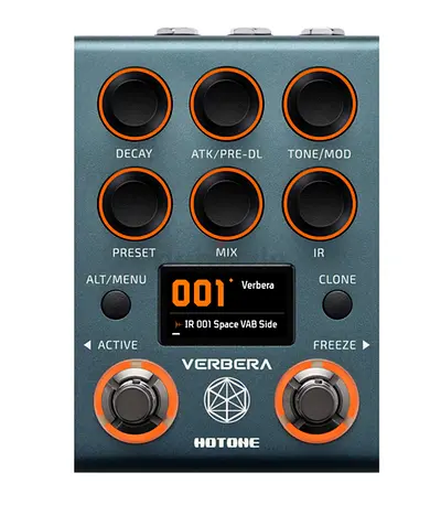 Hotone NC-200 Convolution Reverb Effects Processor, (with 9V power supply) - Brand New