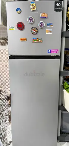 Hisense Double Door Refrigerator Silver