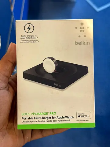 Belkin BoostCharge Pro Portable Fast Charger for Apple Watch (boxed)