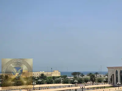 غرفتين وصالة للإيجار في القليعة مع بلكونة باطلالة بحري باركن رملي مجاني بدون تامين جانب شاطئ الحيرة