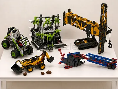 Robotic Constructor - set of 5 toys
