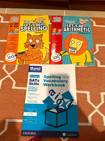 Classifieds: Bond SATs Spelling Vocabulary Workbook + Lets Do Spelling ...