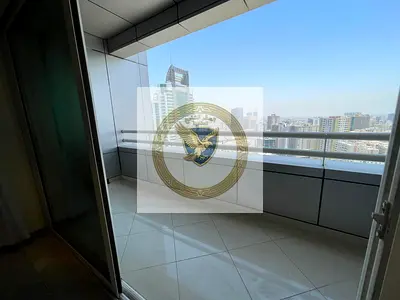 Apartment for annual rent in Al Majaz 1. Free air conditioning, free parking, free gym and swimming