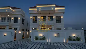 **Luxury Classic 4-Bedroom Villa for Sale in Al Zahya – Ajman | Central AC | 10% Down Payment | Mo