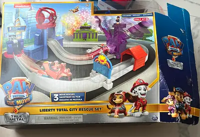 Paw patrol car set