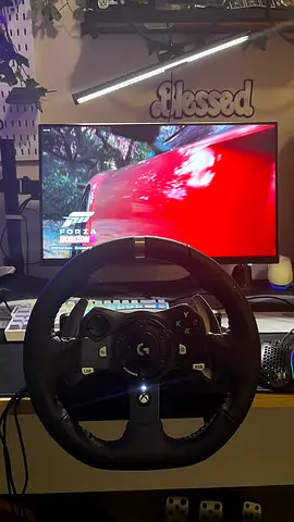 Logitech G920 Racing Wheel - Floor Pedals - Force Feedback - Stainless Steel Paddel Shifter